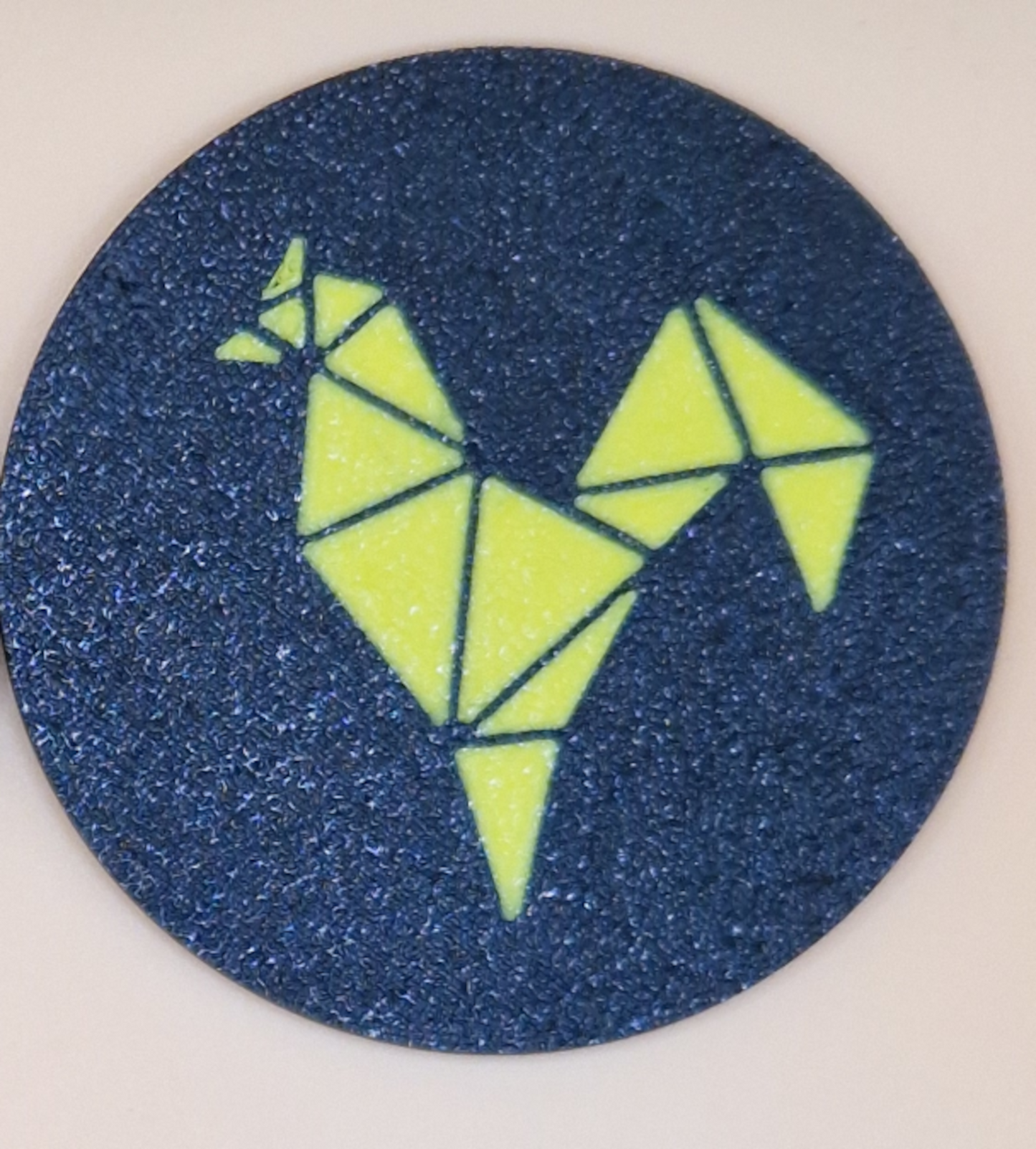 Cup Holder with Interchangeable Logos for Renault 5